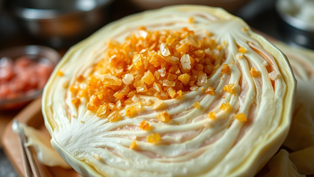 배추 절이기 A to Z (realistic 스타일)