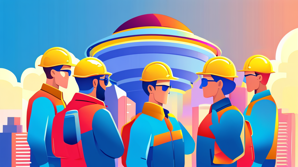 누가 내일채움공제에 가입할 수 있나요? (cartoon 스타일)