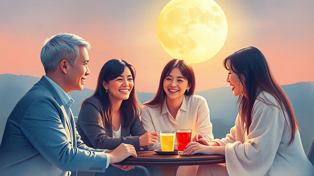 직장 동료·상사에게 감사를 (watercolor 스타일)