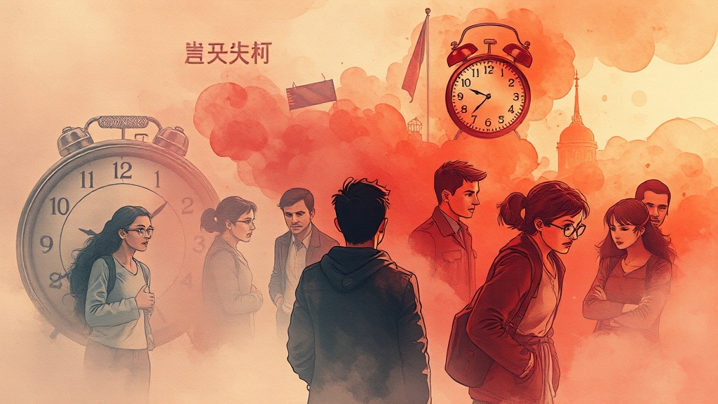 국민 불편과 피해 현황 (watercolor 스타일)