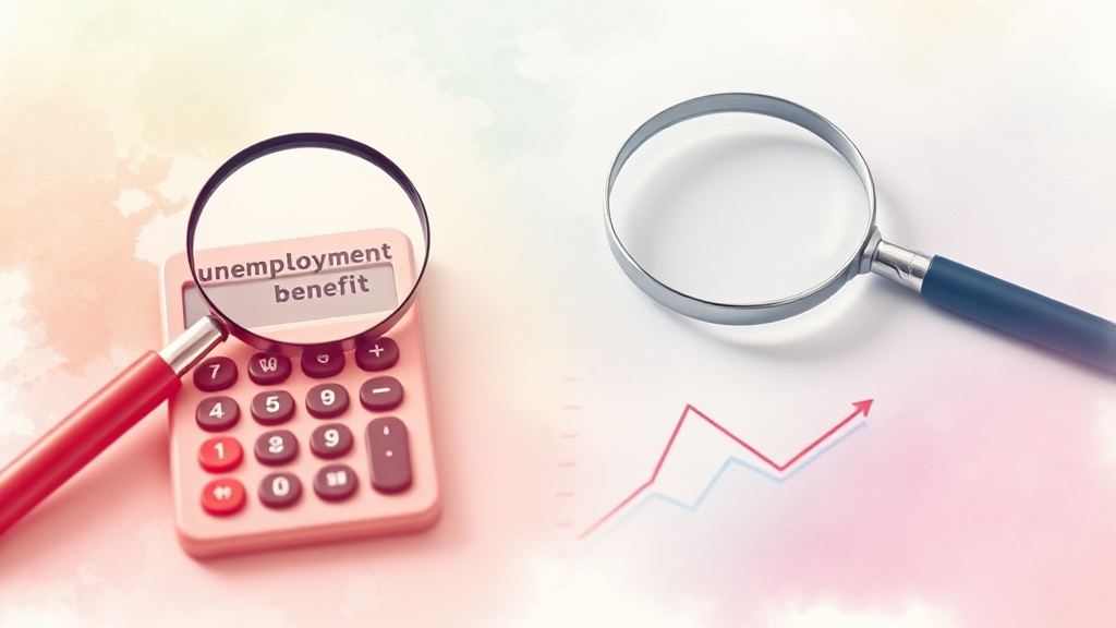 실업급여, 금액 계산 방법 (watercolor 스타일)