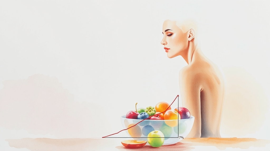 당화혈색소 수치를 낮추는 효과적인 방법 (watercolor 스타일)