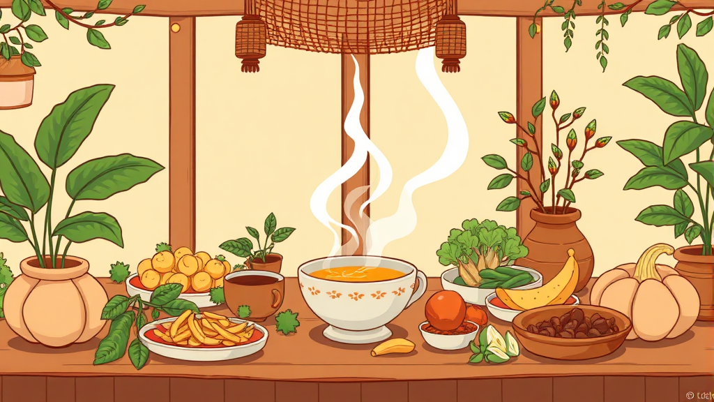 동충하초 섭취 방법: 맛있고 건강하게 즐기는 법 (cartoon 스타일)