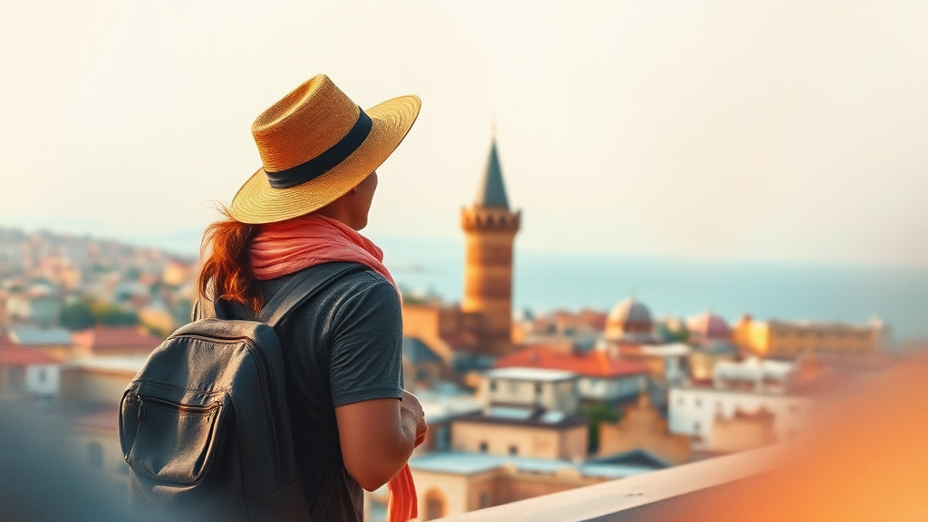 바쿠 호텔 추천 (watercolor 스타일)