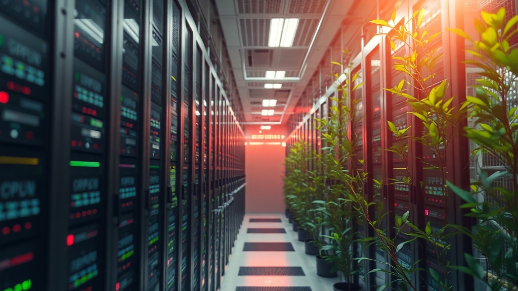 AI 데이터센터, 왜 중요할까? (realistic 스타일)