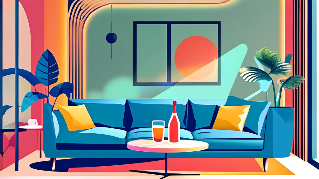 노래방 앱과 온라인 검색, 똑똑하게 활용하기 (illustration 스타일)