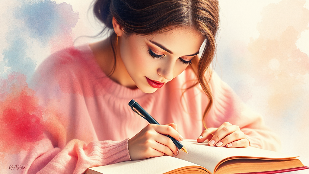 플래너 활용법 (watercolor 스타일)