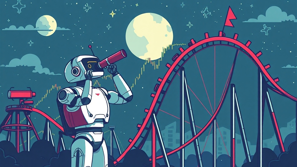 투자 시 유의사항 및 리스크 관리 (illustration 스타일)