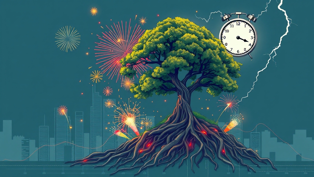 투자 전략, 득과 실은 무엇일까? (illustration 스타일)