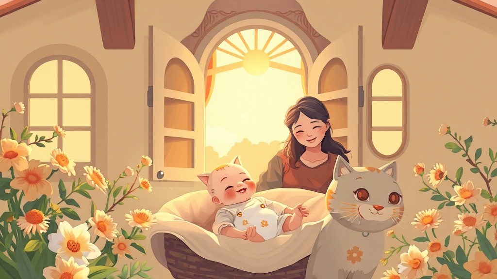 신생아 특례대출이란? (illustration 스타일)