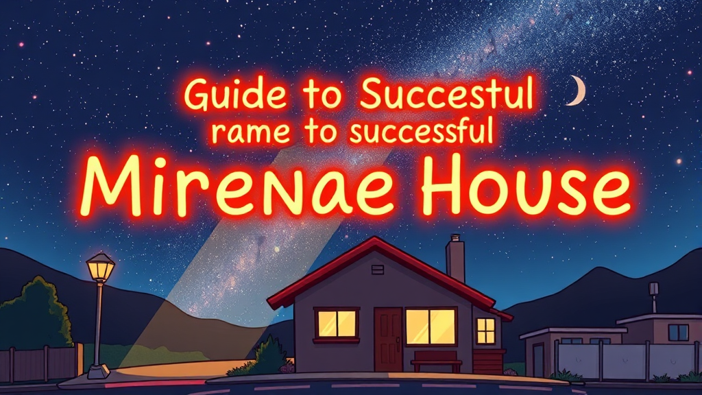 미리내집 전세대출 꿀팁 (cartoon 스타일)