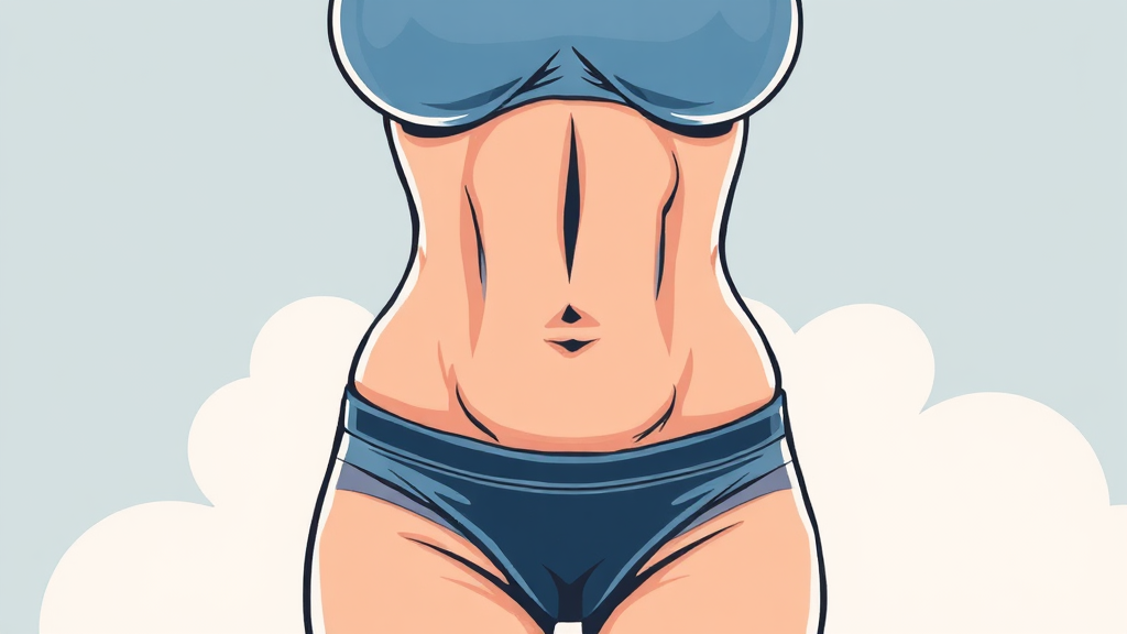 허리 건강, 수술만이 답은 아니다! 예방과 관리의 중요성 (illustration 스타일)