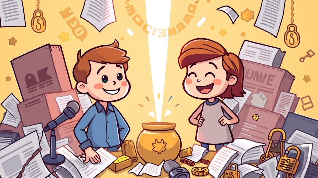 개인회생 비교 및 선택 가이드 (cartoon 스타일)