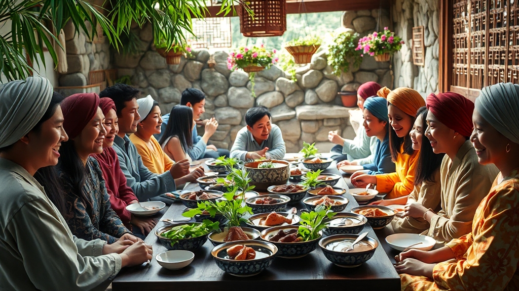 복날, 부위별 건강 관리법 (realistic 스타일)