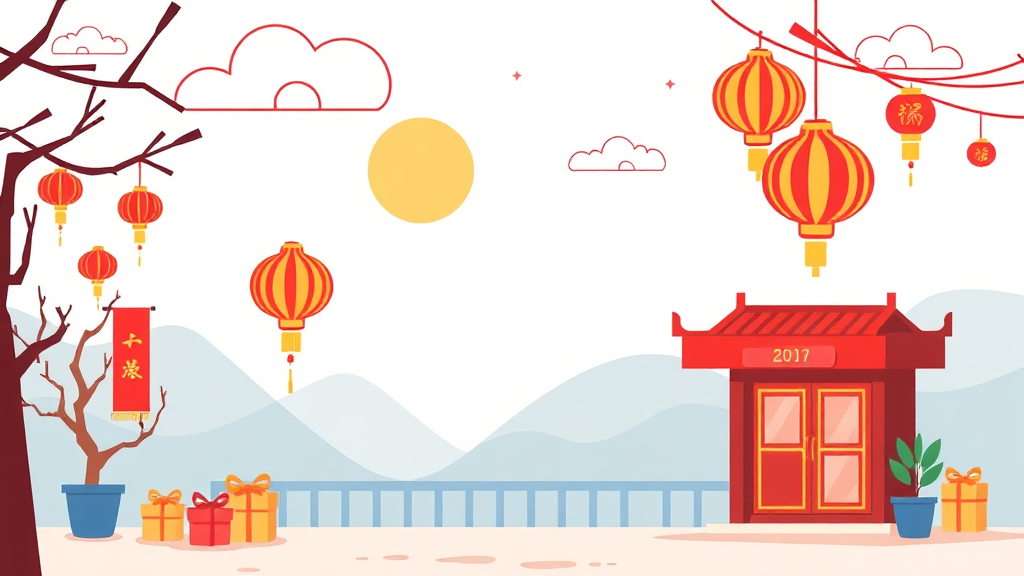 설 선물 구매처별 특징 및 혜택 (cartoon 스타일) (재시도)