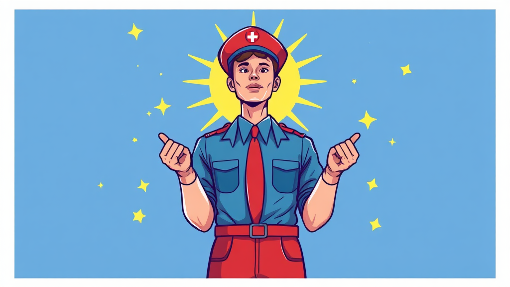 충TV 인기와 공직 사회의 시선 (illustration 스타일)