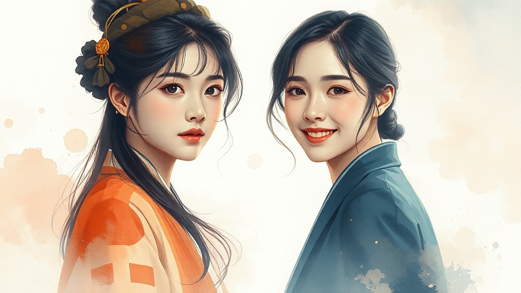 드라마 결론 (watercolor 스타일)