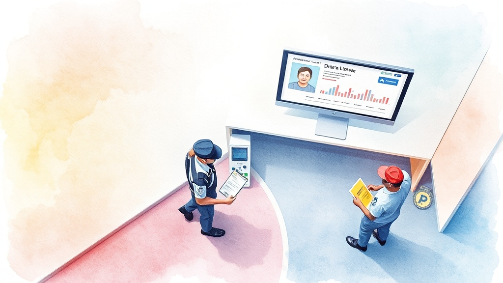 온라인 vs 방문 재발급 방법 비교 (watercolor 스타일)