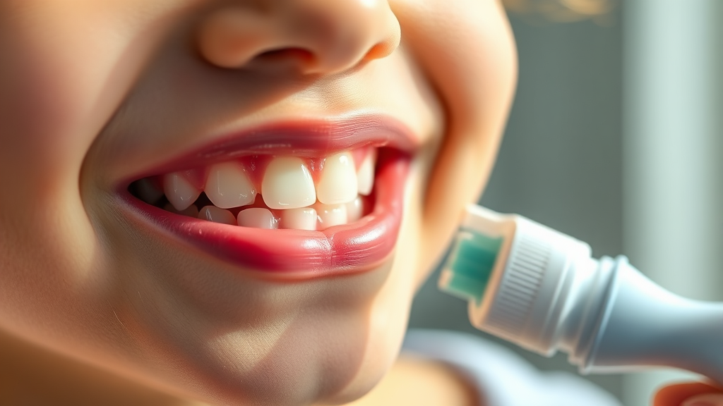 안전한 치약 선택, 이렇게! (realistic 스타일)