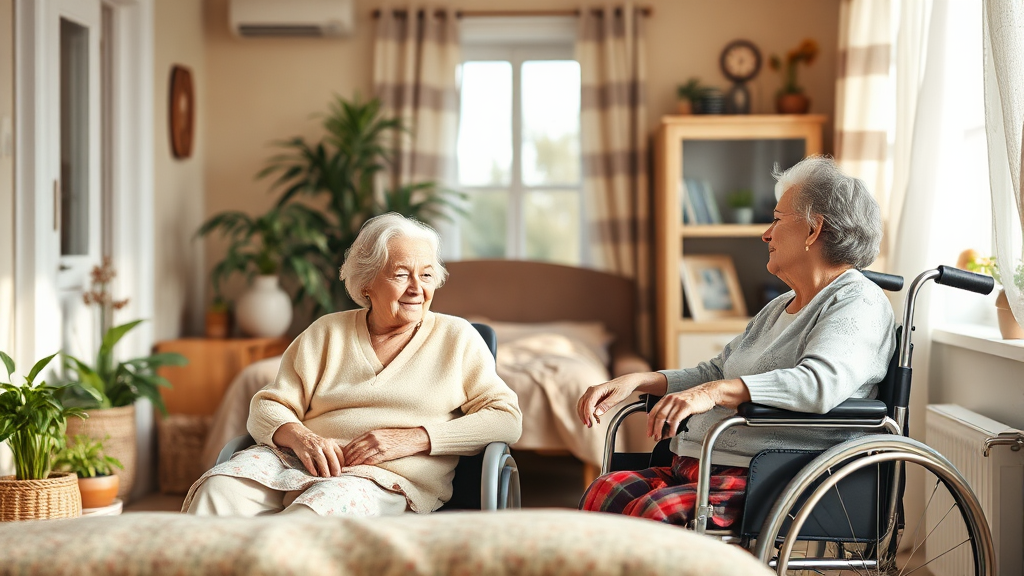 재가급여 서비스 종류와 복지용구 지원, 꼼꼼히 살펴보기 (realistic 스타일)