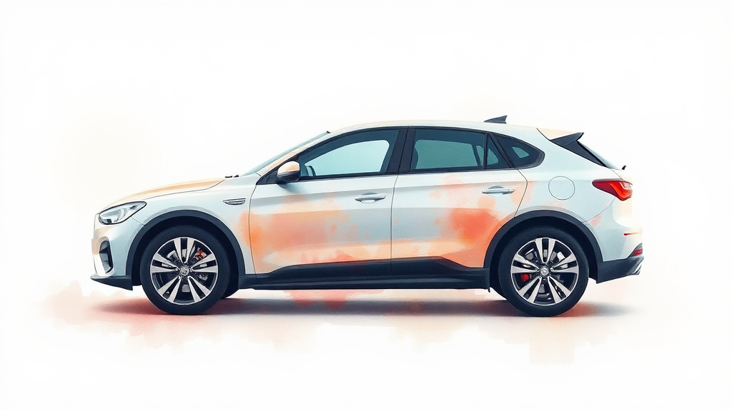 자동차세 연납, 얼마나 절약될까? (watercolor 스타일)