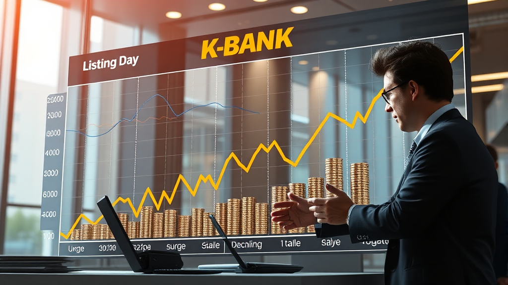 케이뱅크 상장 후 투자 전략: 시나리오별 대응 및 매도 시점 (realistic 스타일)