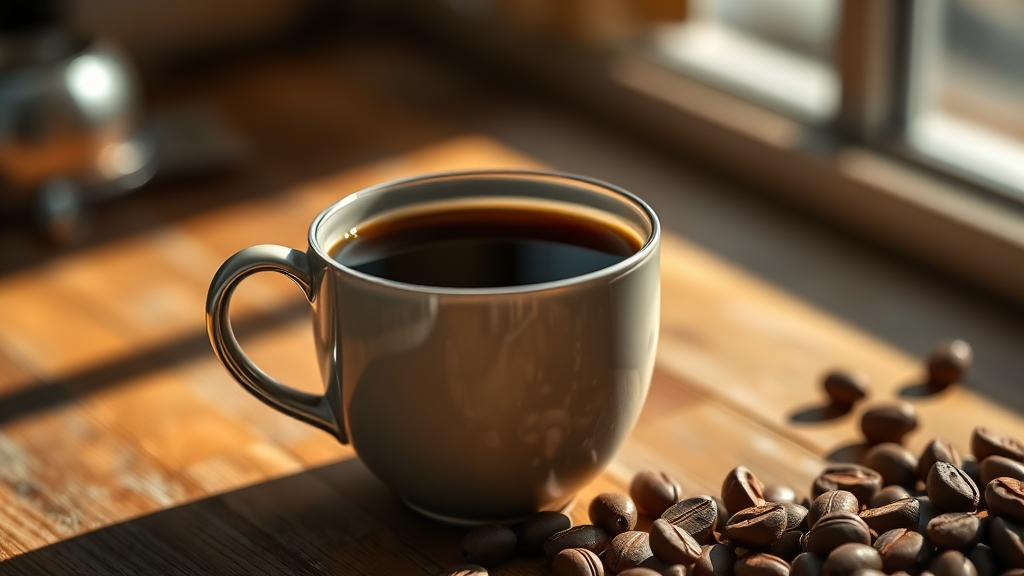 나에게 맞는 커피 섭취량은? (realistic 스타일)