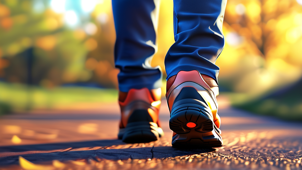 족저근막염, 언제 병원을 찾아야 할까? (realistic 스타일)