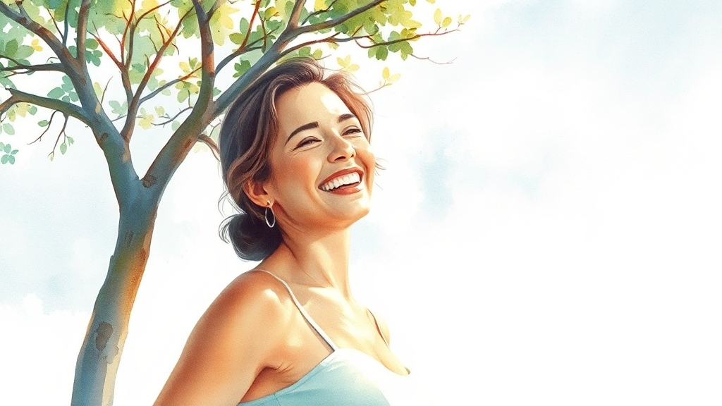 섭취 후 경험 및 효과 (watercolor 스타일)