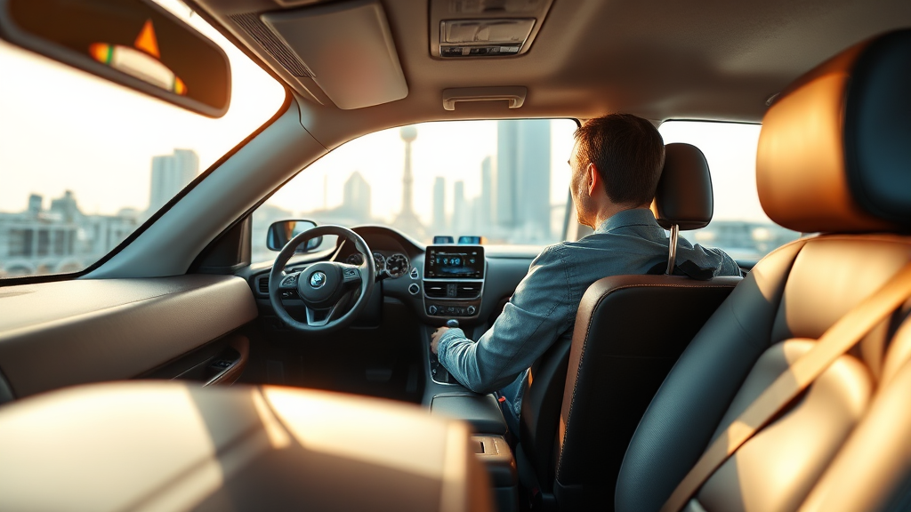 상하이 공항 픽업 vs. 다른 이동 수단 비교 (realistic 스타일)