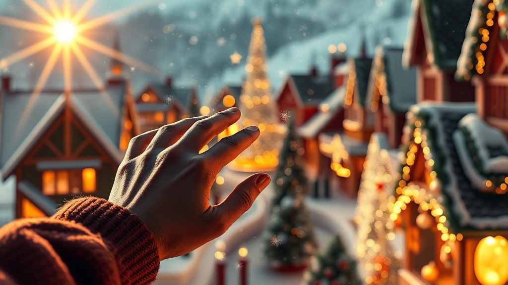 크리스마스 팝업 예약 꿀팁 (realistic 스타일)