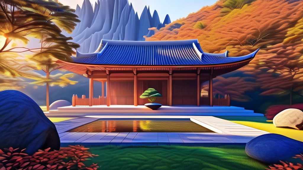 2026년 3만원 템플스테이: 행복두배 사업 개요 (realistic 스타일)