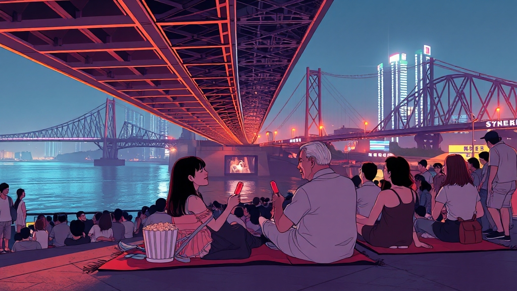 잊지 못할 여름밤 (illustration 스타일)