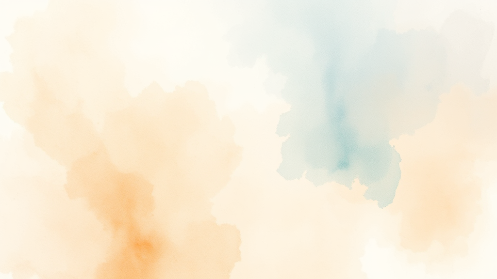 섭취 방법과 주의사항은? (watercolor 스타일)