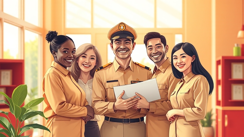 자녀 교육 및 기타 지원 (illustration 스타일)