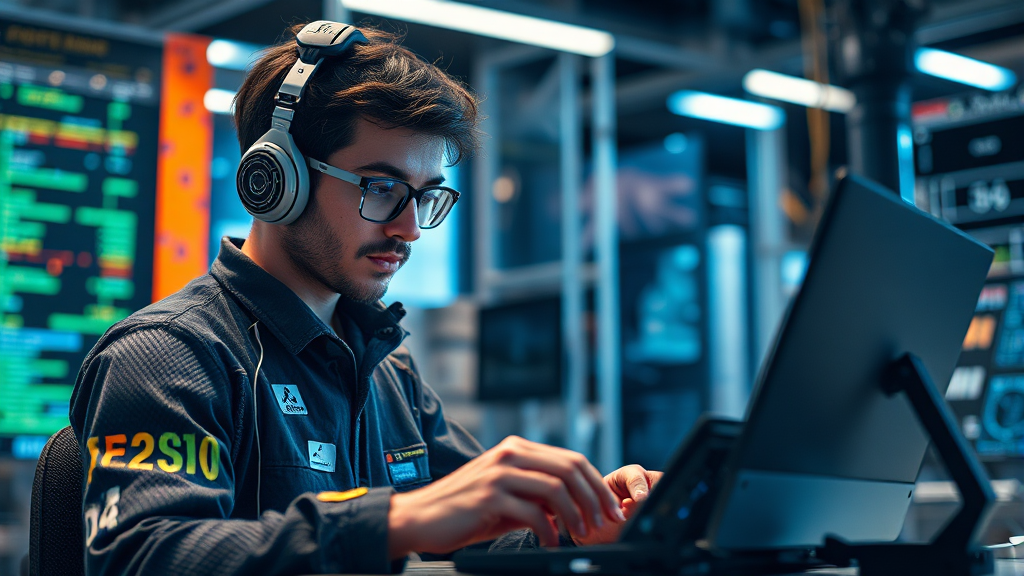 미래를 준비하는 개발자: 바이브 코딩 학습과 실전 가이드 (realistic 스타일)