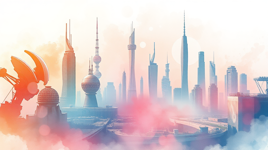 CES 2026 관련주: 투자 시 유의사항 (watercolor 스타일)