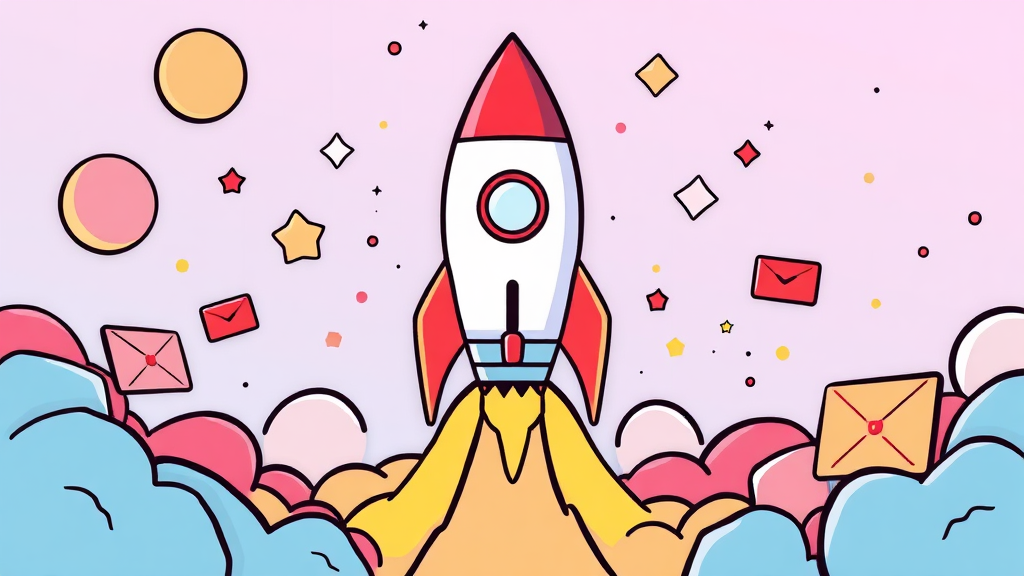 유튜브 조회수 늘리기 전략 (cartoon 스타일)