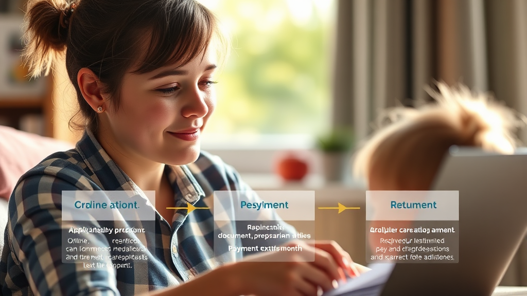 어떻게 신청하나요? (realistic 스타일)