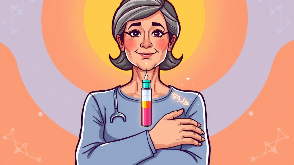 골다공증 주사, 누가 맞으면 좋을까요? (cartoon 스타일)