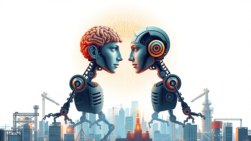 ChatGPT & Zapier, 업무 효율 극대화 (illustration 스타일)