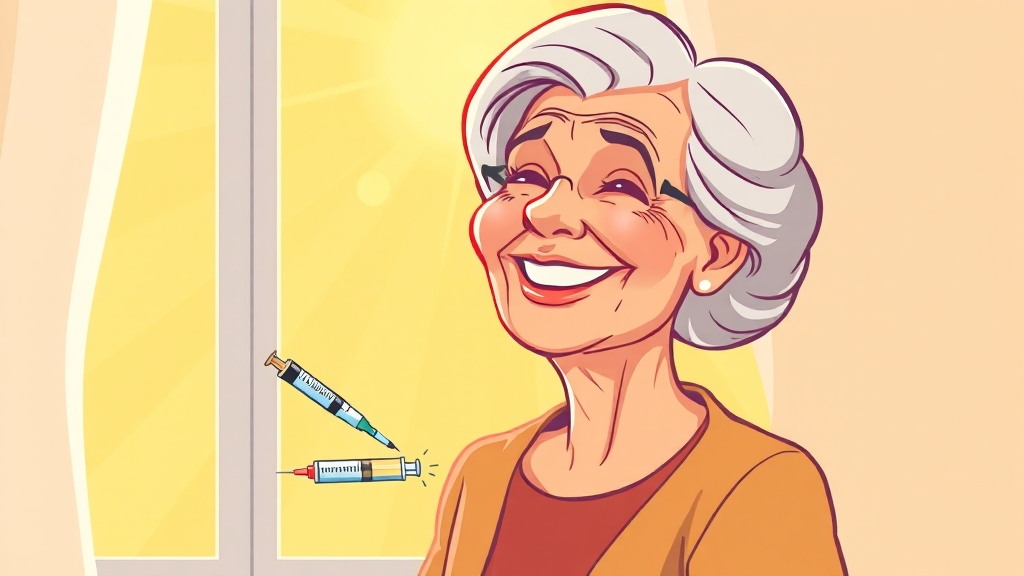 골다공증 주사, 왜 맞아야 할까요? (cartoon 스타일)