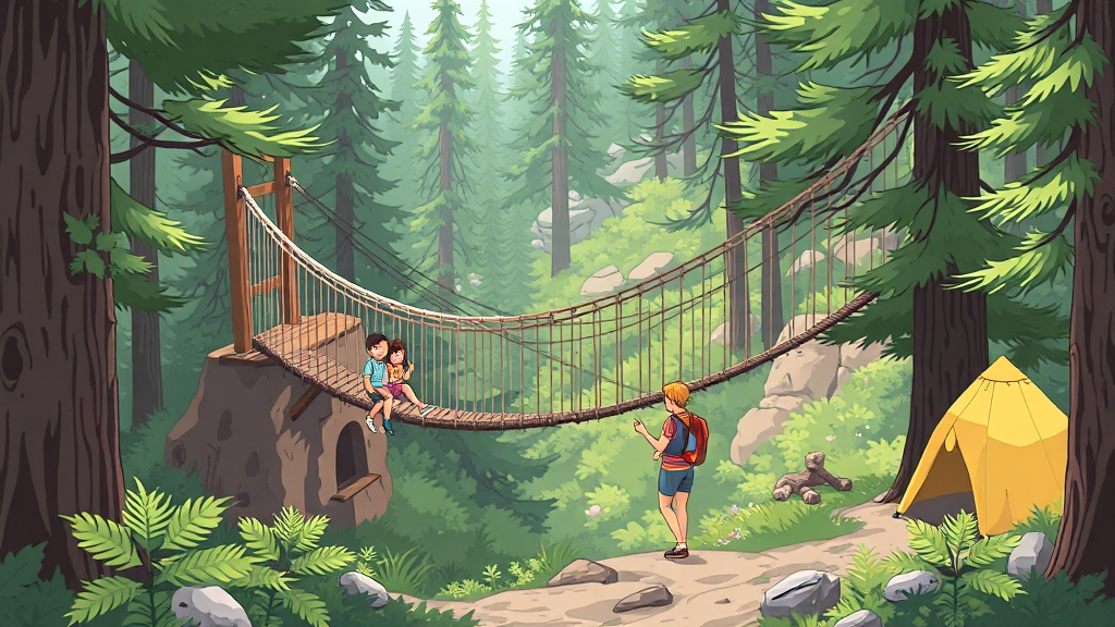 주변 관광 명소 및 즐길거리 (illustration 스타일)