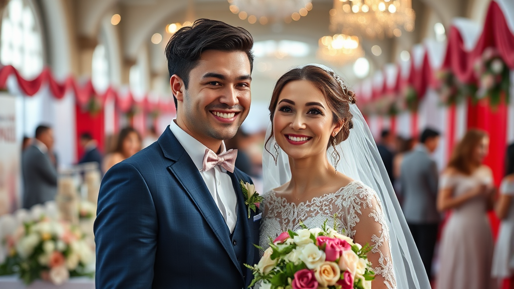 웨딩박람회, 왜 가야 할까? 핵심 혜택 분석 (realistic 스타일)