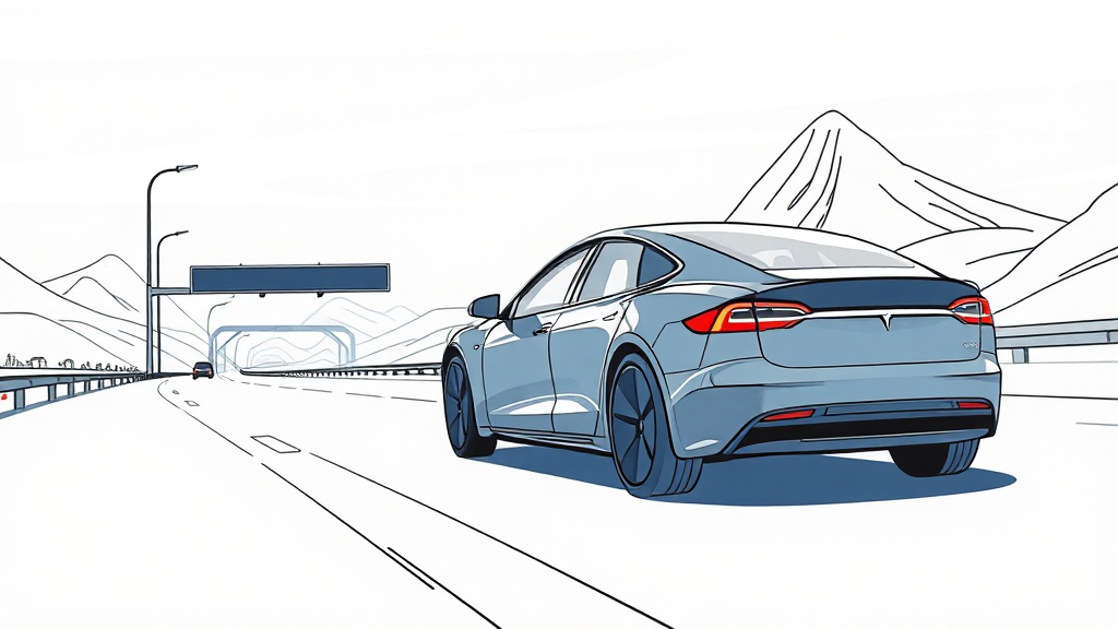 실주행 후기: 장점 & 한계 (illustration 스타일)