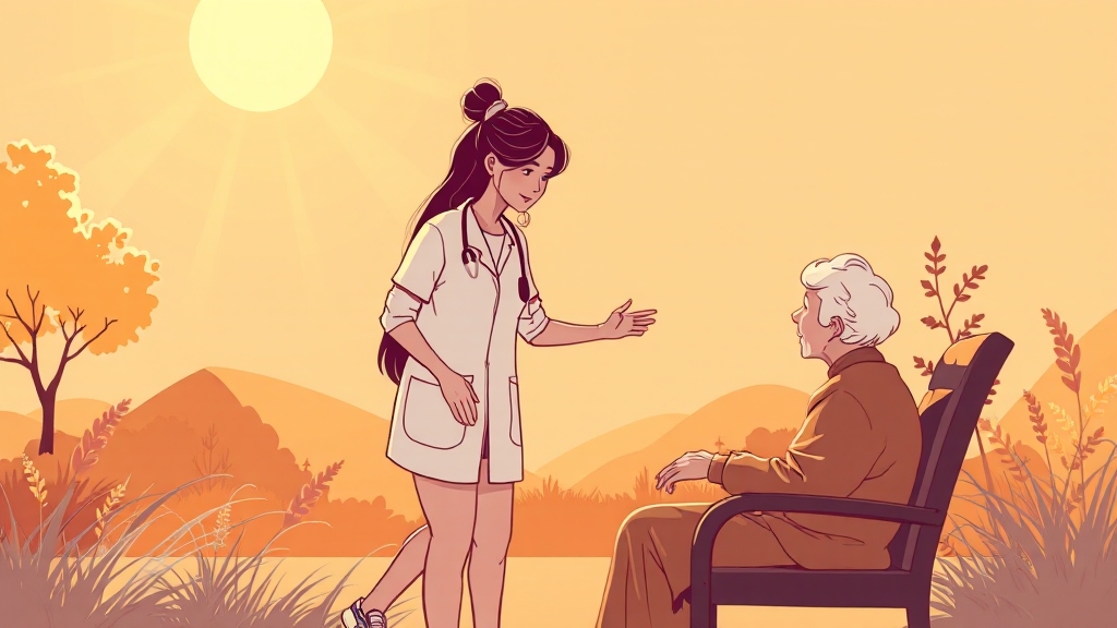 미래는 밝을까? (illustration 스타일)