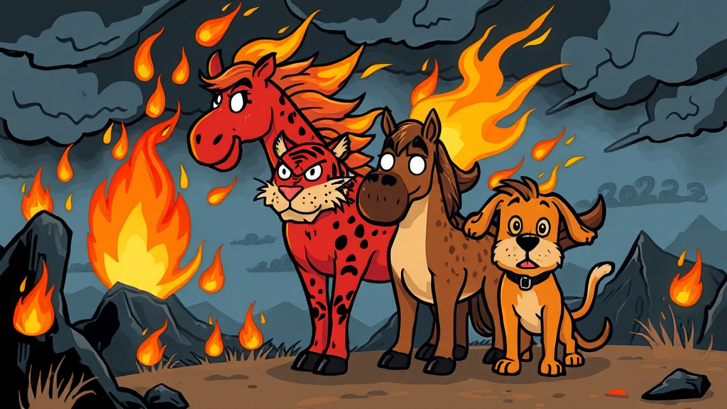 2026년 삼재띠는 누구? (cartoon 스타일)