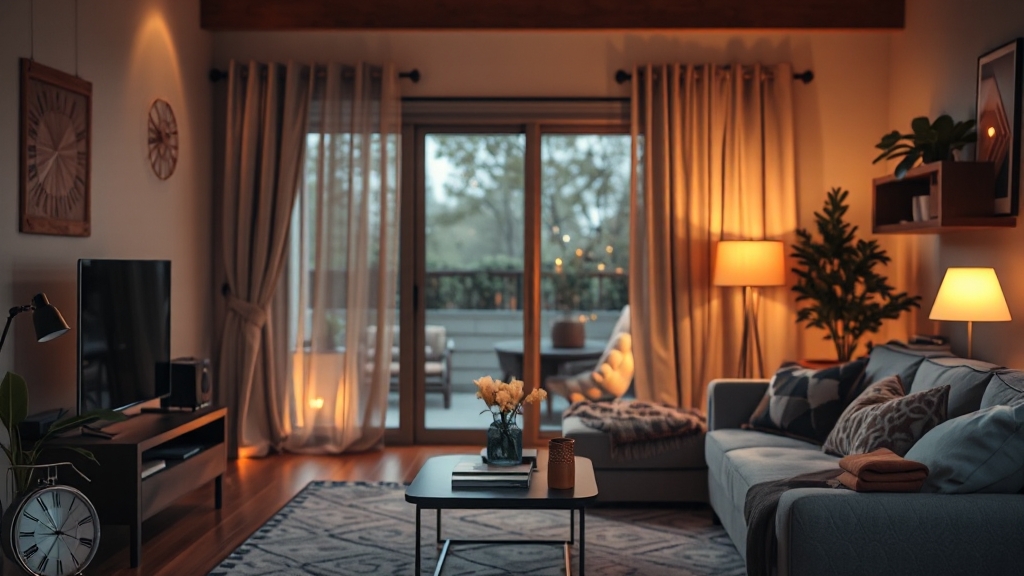 스마트 홈 구축 단계 (realistic 스타일)