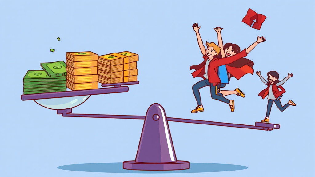 소득 구간별 지원 금액은? (cartoon 스타일)