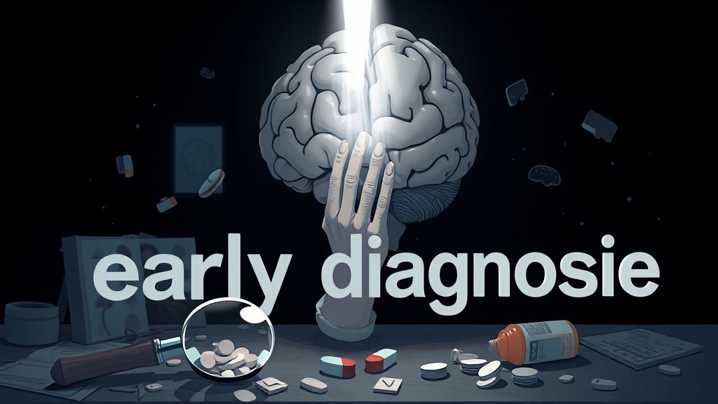 자가면역 뇌염 환자 사례 (illustration 스타일)